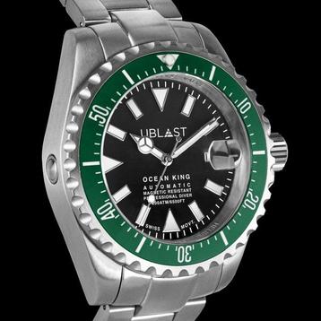Ublast - Ocean King - Professional Diver - UBOK45200BL/GN -