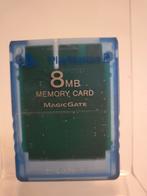 Blauwe 8MB Memory Card Playstation 2, Games en Spelcomputers, Ophalen of Verzenden, Zo goed als nieuw