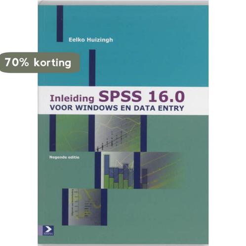 Inleiding SPSS 16.0 voor Windows 9789039525708 E. Huizingh, Boeken, Schoolboeken, Zo goed als nieuw, Verzenden