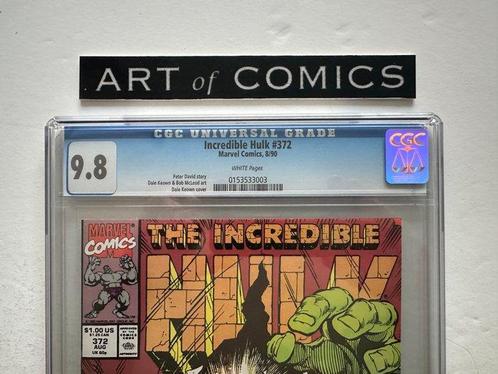The Incredible Hulk #372 - CGC 9.8 - 1 Graded comic - EO -, Boeken, Strips | Comics