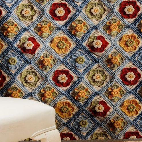 Gobelin précieux à effet relief - Tissu d’ameublement - 280, Antiek en Kunst, Antiek | Tapijten, Tafelkleden en Textiel
