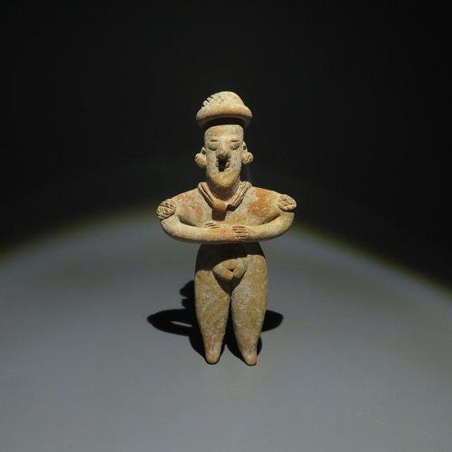 Colima, West-Mexico, Terracotta Figuur. 200 voor Christus -, Verzamelen, Mineralen en Fossielen
