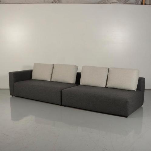 Ontvangstbank Frontseat - Antraciet - 64 x 320 x 100 cm, Huis en Inrichting, Zetels | Zetels, Gebruikt, Ophalen of Verzenden