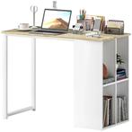 TRUUSK Bureau Computertafel - Stalen Frame - Opbergvakken -, Verzenden, Nieuw