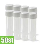 Lege buisjes met schroefdop 5 ml 50 st, Verzenden, Nieuw