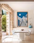 Nelson F. León - Santorini al Claro de Luna XL- (NO, Antiek en Kunst