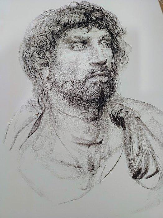 Pietro Annigoni (1910-1988) - Giovane apostolo, Antiek en Kunst, Antiek | Overige Antiek