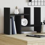 vidaXL Bureau organiser 34,5x15,5x35,5 cm Bewerkt hout zwart, Verzenden