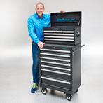 Datona Gereedschapswagen set 13 laden - zwart - Datona, Doe-het-zelf en Bouw, Ophalen of Verzenden, Nieuw