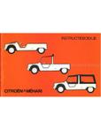 1976 CITROEN MEHARI INSTRUCTIEBOEKJE NEDERLANDS