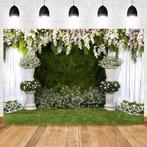 Backdrop Flowerwall polyester 300x200 cm, Hobby en Vrije tijd, Nieuw