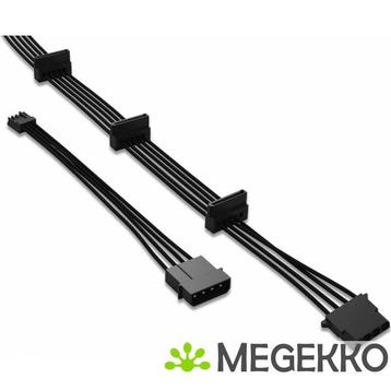 Be quiet! Multi Power Cable (700mm, 3x SATA + 1x HDD / FDD), Verzenden