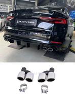 S3 S4 S5 S6 S7 Look Uitlaat Sierstuk set voor Audi A3 A4 A5, Ophalen of Verzenden