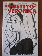 Betty & Veronica #1 - Blank Cover - Signed and sketched by, Boeken, Nieuw