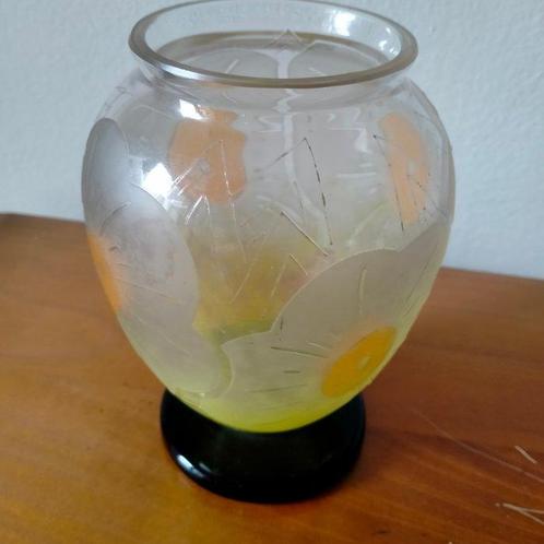 Le Verre Français - Verreries Schneider - Vaas - Glas, Antiek en Kunst, Antiek | Glaswerk en Kristal