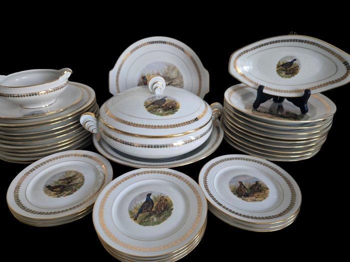 Limoges PL France - Tafelservies (34) - Porselein - jacht, Antiek en Kunst, Antiek | Meubels | Tafels
