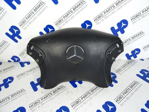 Airbag stuur C-klasse w203 zwart., Auto-onderdelen, Interieur en Bekleding, Gebruikt, 3 maanden garantie, Mercedes-Benz, Ophalen of Verzenden