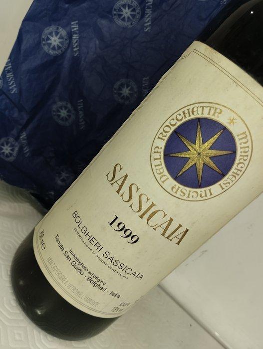 1999 Tenuta San Guido, Sassicaia - Super Tuscans - 1 Fles, Verzamelen, Wijnen