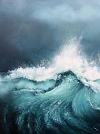 Li Feng (1977) - Blue scenery 003, Antiek en Kunst