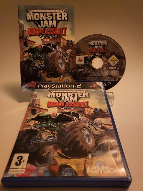Monster Jam Urban Assault Playstation 2, Games en Spelcomputers, Games | Sony PlayStation 2, Zo goed als nieuw, Ophalen of Verzenden