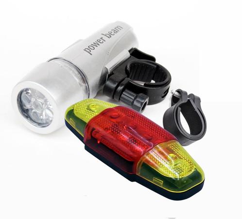 Fietsverlichting Hbs202 Voor En Achter Op Batterij, Vélos & Vélomoteurs, Accessoires vélo | Autres Accessoires de vélo, Enlèvement ou Envoi