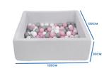Veilig ballenbad voor kinderen - 120x120 cm - 600 ballen..., Ophalen of Verzenden, Nieuw