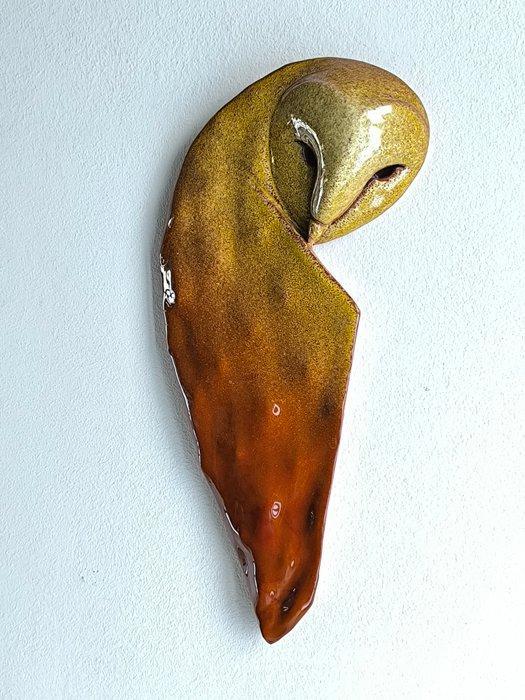 Federico Alibrio - Leaf barn owl - XL, Antiek en Kunst, Kunst | Designobjecten