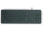 HP 150 - Bedraad Toetsenbord - Qwerty - Zwart, Computers en Software, Toetsenborden, Verzenden, Zo goed als nieuw