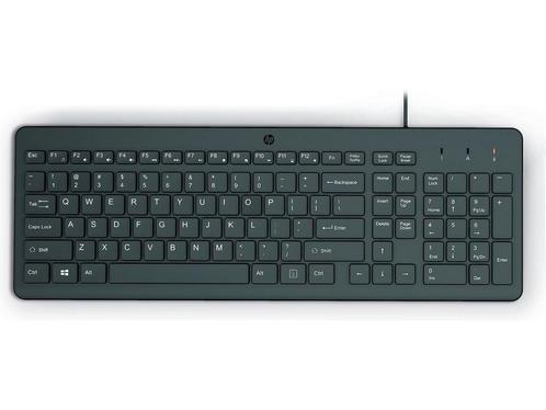 HP 150 - Bedraad Toetsenbord - Qwerty - Zwart, Computers en Software, Toetsenborden, Zo goed als nieuw, Verzenden