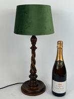 Tafellamp - Hout - Een barley twist lamp