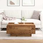 vidaXL Salontafel Oud Hout 80x80x31 cm Gelaagd Hout, Huis en Inrichting, Verzenden, Nieuw
