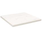 vidaXL Tafelblad vierkant 50x50x2,5 cm massief grenenhout, Verzenden, Nieuw