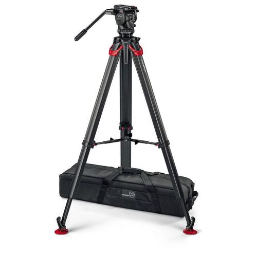 Sachtler Aktiv10 Flowtech 100 Tripod System, Audio, Tv en Foto, Fotografie | Fotostudio en Toebehoren, Ophalen of Verzenden