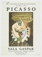 Pablo Picasso (after) - 67 acuarelas-dibujos-guaches - 1974