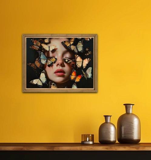 Viet Ha Tran - The butterfly dream, Antiek en Kunst, Kunst | Schilderijen | Modern