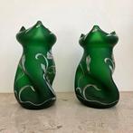 Vase (2) - Verre - Paquet de verres décoratifs - Bohemia, Antiek en Kunst, Antiek | Glaswerk en Kristal