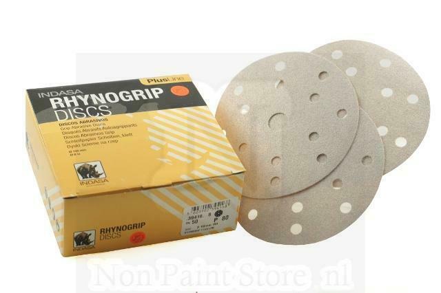 Indasa Rhynogrip PLUS Line klittenband discs schuurschijven, Doe-het-zelf en Bouw, Verf, Beits en Lak, Nieuw, Verzenden