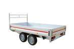 Nieuwe ALU dubbelas plateau weytens verstevigd MTM 750kg