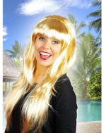 Jaren 70 pruik Beverly blond, Ophalen of Verzenden, Nieuw