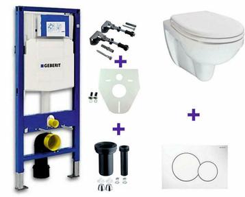 Geberit UP-320 + Trevi one pack + Sigma 01 wit, Ophalen of Verzenden, Nieuw