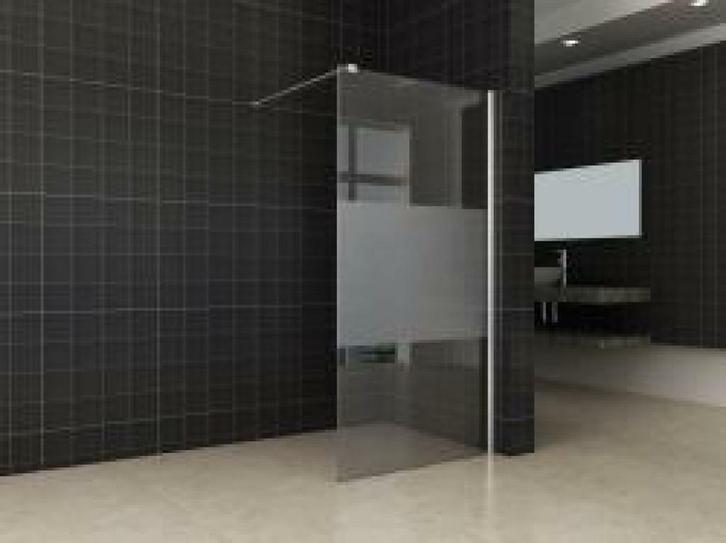 Sanifun douchewand Drago 1100 x 2000 NANO glas met strook ma, Doe-het-zelf en Bouw, Sanitair
