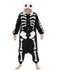 Onesie skelet pak botten kostuum halloween XL-XXL skeletpak