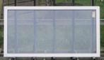 aluminium raam , chassis 162 x 87  wit / geanoliseerd, 150 tot 225 cm, Nieuw, Raamkozijn, Ophalen of Verzenden