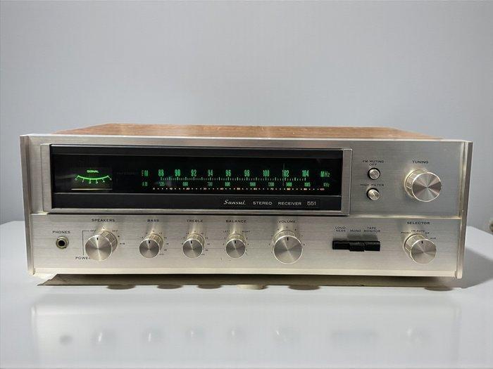 Sansui - 551 (entretien) Récepteur stéréo à semi-conducteurs, TV, Hi-fi & Vidéo, Radios