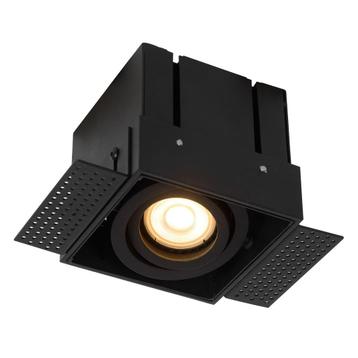 Lucide TRIMLESS - Inbouwspot - GU10 - Zwart -, Verzenden