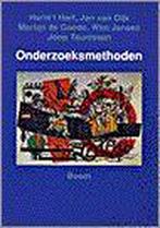 Onderzoeksmethoden 9789053524510 H. t Hart, Boeken, Verzenden, Gelezen, H. 't Hart