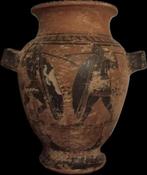 Faïence Vase - 25 cm - Ancienne réplique grecque, Antiquités & Art
