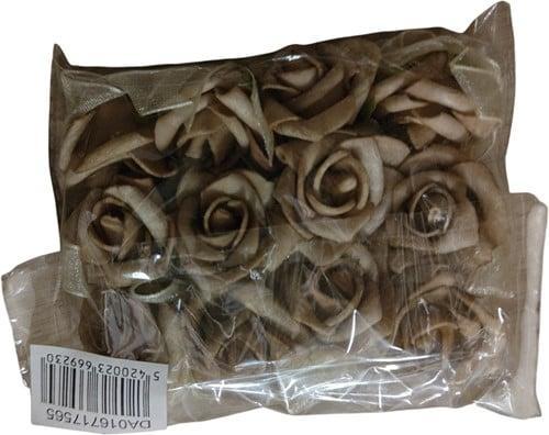 Mini Foam Roos Sand 2 cm Zelfklevend Pak, Huis en Inrichting, Woonaccessoires | Kunstplanten en Kunstbloemen, Nieuw