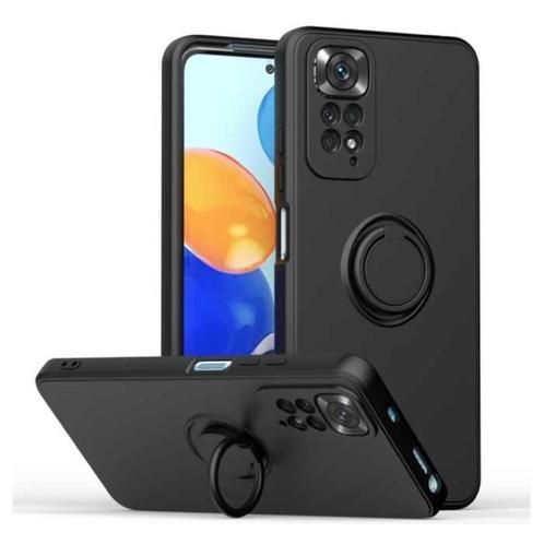 Xiaomi Mi 11T Pro Hoesje met Ring Kickstand en Magneet -, Télécoms, Téléphonie mobile | Housses, Coques & Façades | Marques Autre