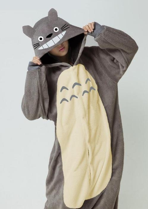Onesie Grijze Muis Pak L-XL Jumpsuit Huispak Kigurumi Rat Ko, Kleding | Heren, Carnavalskleding en Feestkleding, Nieuw, Ophalen of Verzenden